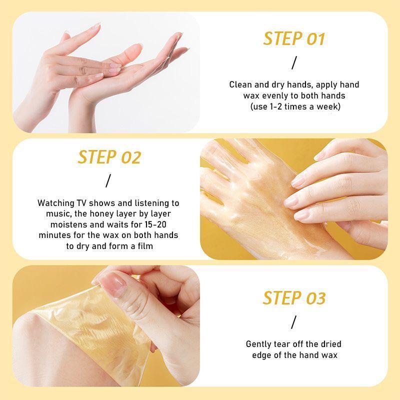 Rozino Vitamin C Turmeric Hand & Foot Mask | Baby Soft Skin, Brighten Tone, Gentle Exfoliation