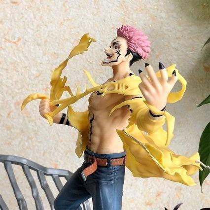 Jujutsu Kaisen Satoru Gojo Itadori Yuji And Ryomen Sukuna Anime Figure Model Statue Collection Desktop Decoration Ornament Toys Jujutsu Kaisen Satoru Gojo Itadori Yuji And Ryomen Sukuna Anime Figure Model Statue Collection Desktop Decoration Ornament Toys
