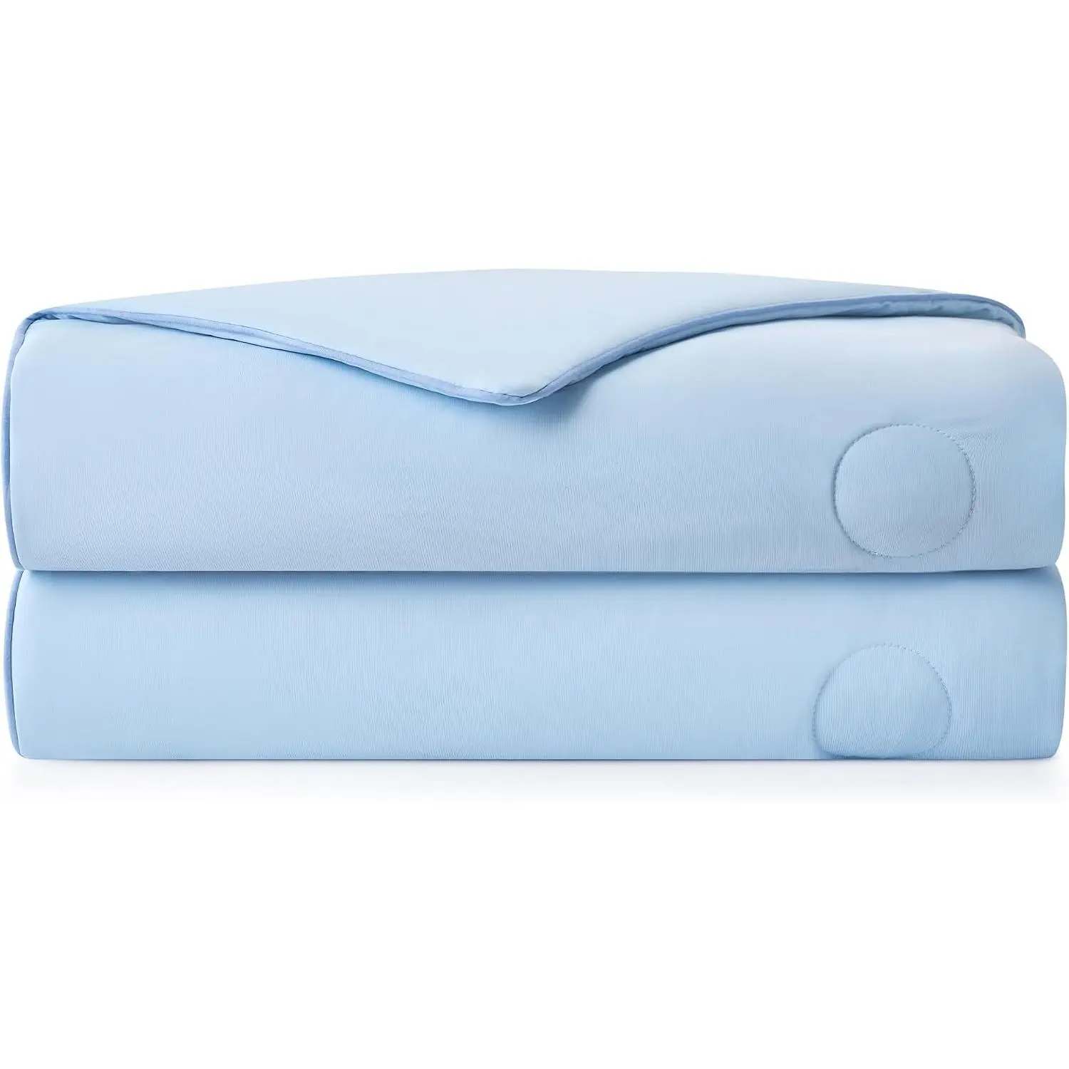 Outlast® Cooling Blanket   Size, Cooling Comforter with Temperature Regulating, Lightweight & Machine Washable, Summer Cool Blanket for Todller, 40"×60", Serene Blue
