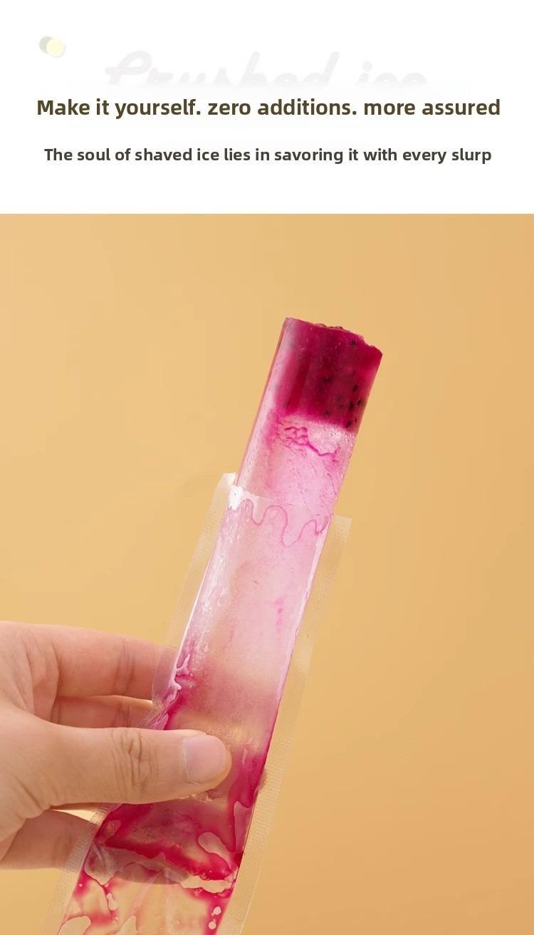 100 PCS Food-grade disposable popsicle bags, fruit jelly bags, ice cream, popsicle sticks, long strips, homemade ice pop bags 100 PCS Food-grade disposable popsicle bags, fruit jelly bags, ice cream, popsicle sticks, long strips, homemade ice pop bags