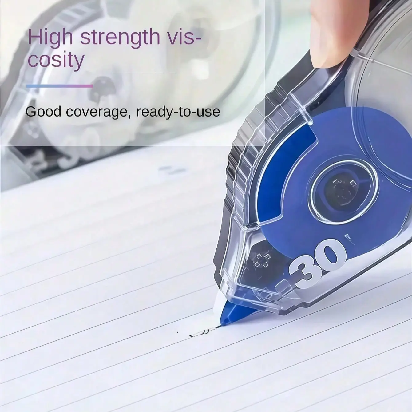 Large Capacity Correction Tape, Soft and Durable, Creative Millen Design, Ideal for School and Office Use, Essential Back-To-School Learning Supply