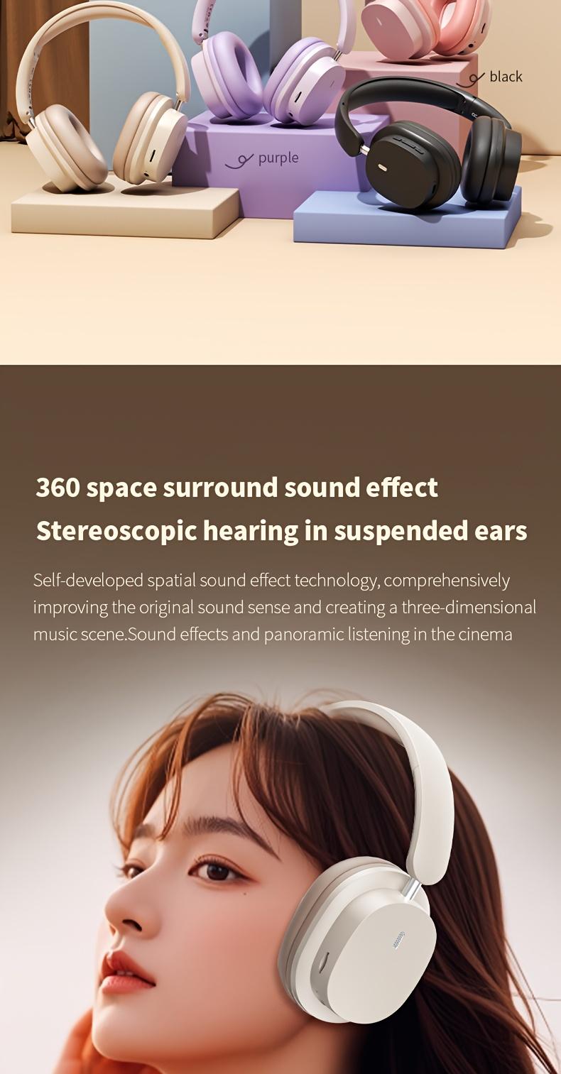 Headphones, High-quality Sound Quality, as a Gift, Connect a 3.5mm Audio Cable as DJ Monitoring Headphones