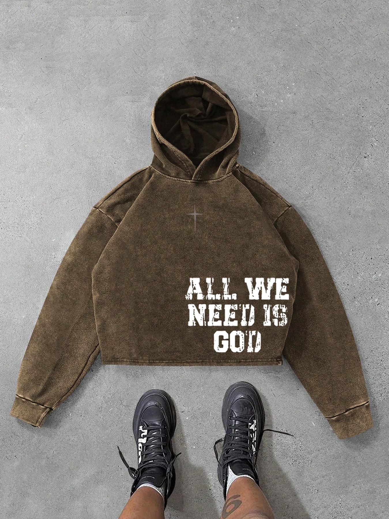 Men's Printed Graphic Hooded Short Fitted Sweatshirt, High Quality Pure Cotton Fabric, Trendy Summer Casual Streetwear with Design Pattern