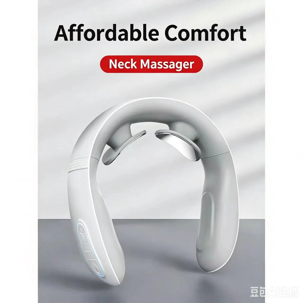 Smart TENS Neck Massager with Heat TENS Pulse for Muscle Relaxation
