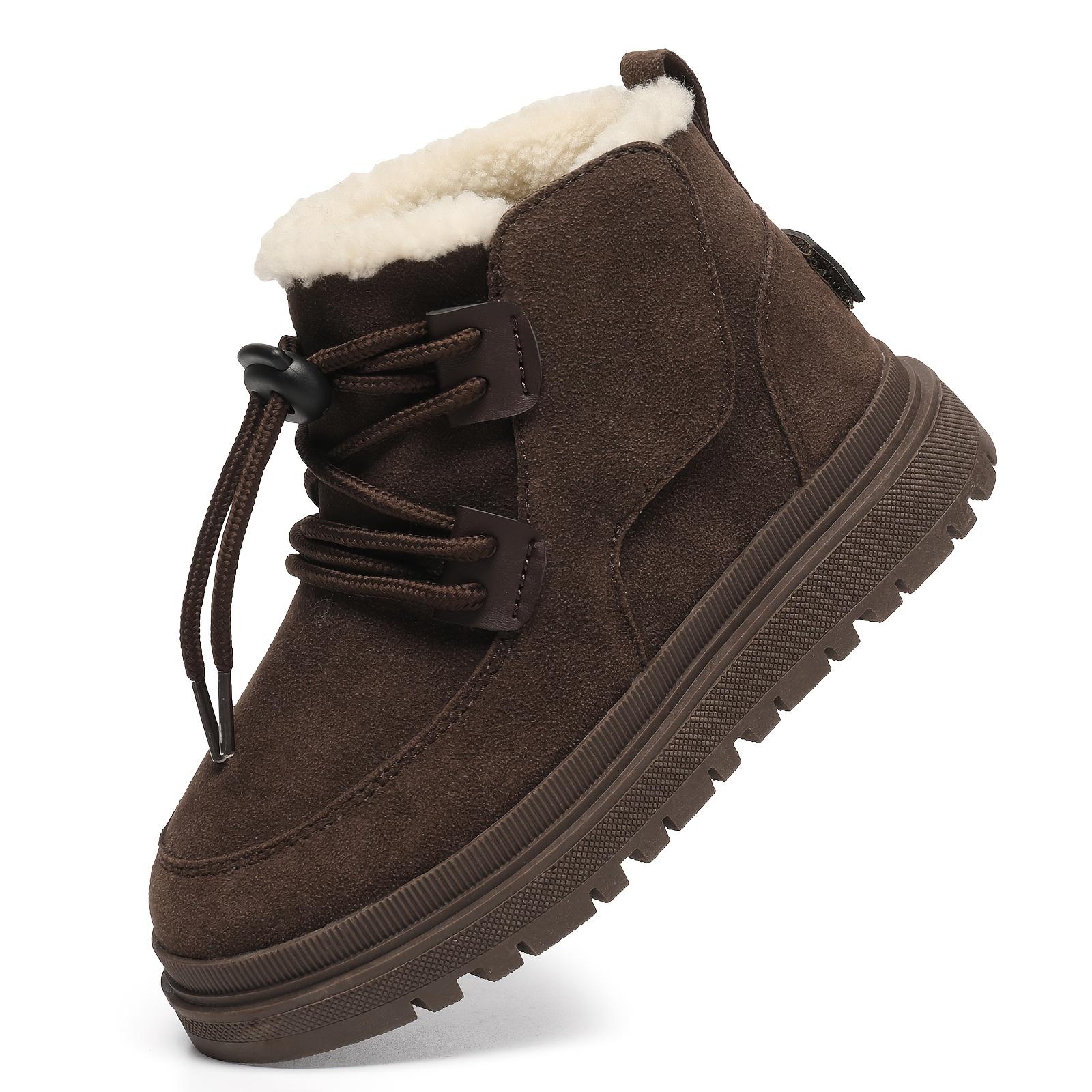 New Snow Boots, Outdoor Shoes for Autumn And Winter, Stylish Ankle Boots, Hiking Shoes, Thickened Sole for Comfort And Warmth, Suitable for Boys And Girls, Available in Various Sizes.