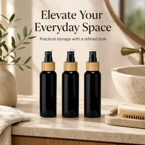 3 Pack 100ML Travel Spray Bottles, Refillable Fine Mist Sprayers for Skincare, Hair, Plants & Toiletries, Portable and Convenient