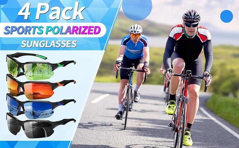 4-Pack Polarized Sunglasses for Men and Women, UV400 Protection, Lightweight Half Frame or Rimless Outdoor Eyewear LED Glowing Pumpkin Skull Party Rings The Way of Water Cosplay Bodysuit