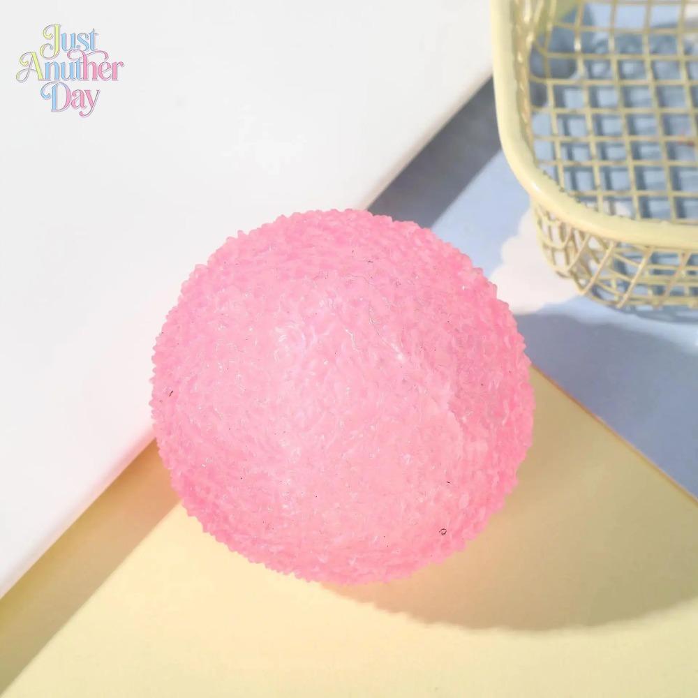 Crystal Mochi Ball Squishy - Handmade TPR Soft Stress Relief Fidget Sensory Grippie Toy for Relaxation and Gift Giving| Easter Stress Balls for Adults & Kids