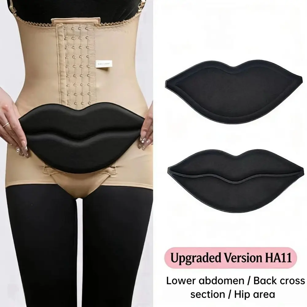 Waist & Abdominal Soft Foam Compression Pad, Gentle Lining Cushion Matching Compression Inner Garment
