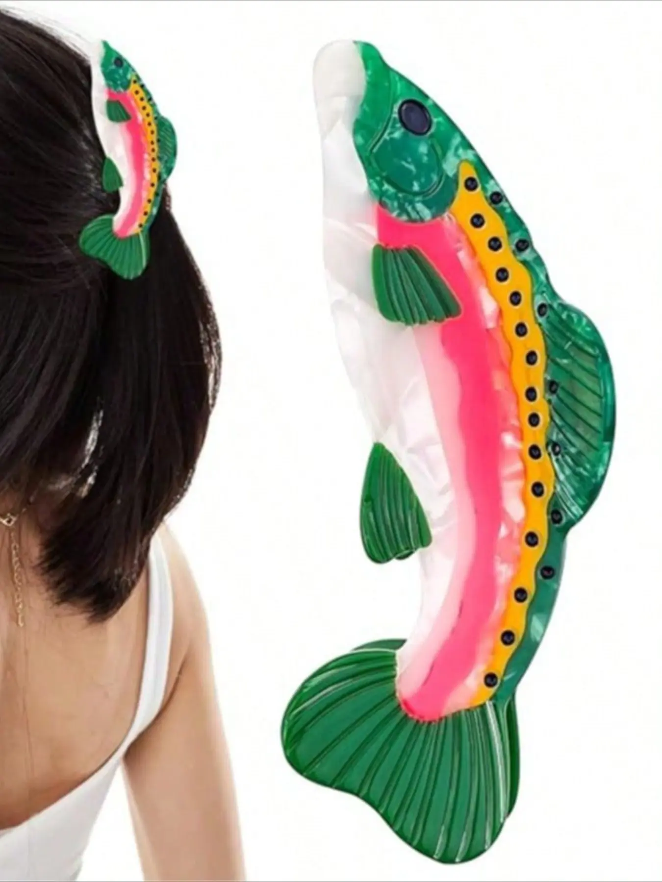 Cute Ocean Animal Hair Claw Clips, Funny Lobster Crab Penguin Fish Jaw Clips, Unique Beach Vacation Hair Accessories for Women, Super Cute Clips, Hairclips