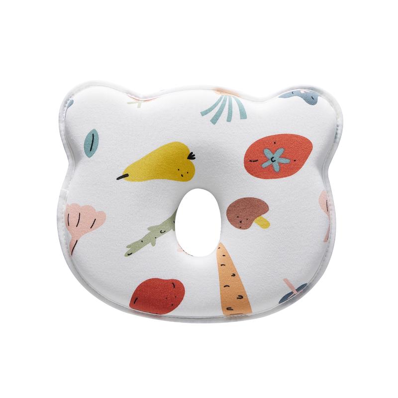 Baby Nap Pillow - Baby head shaper, Silicone Shaping Pillow for Correcting Head Shape & Preventing Sideways Sleeping - Comfortable Machine-Washable Head & Neck Support for Baby