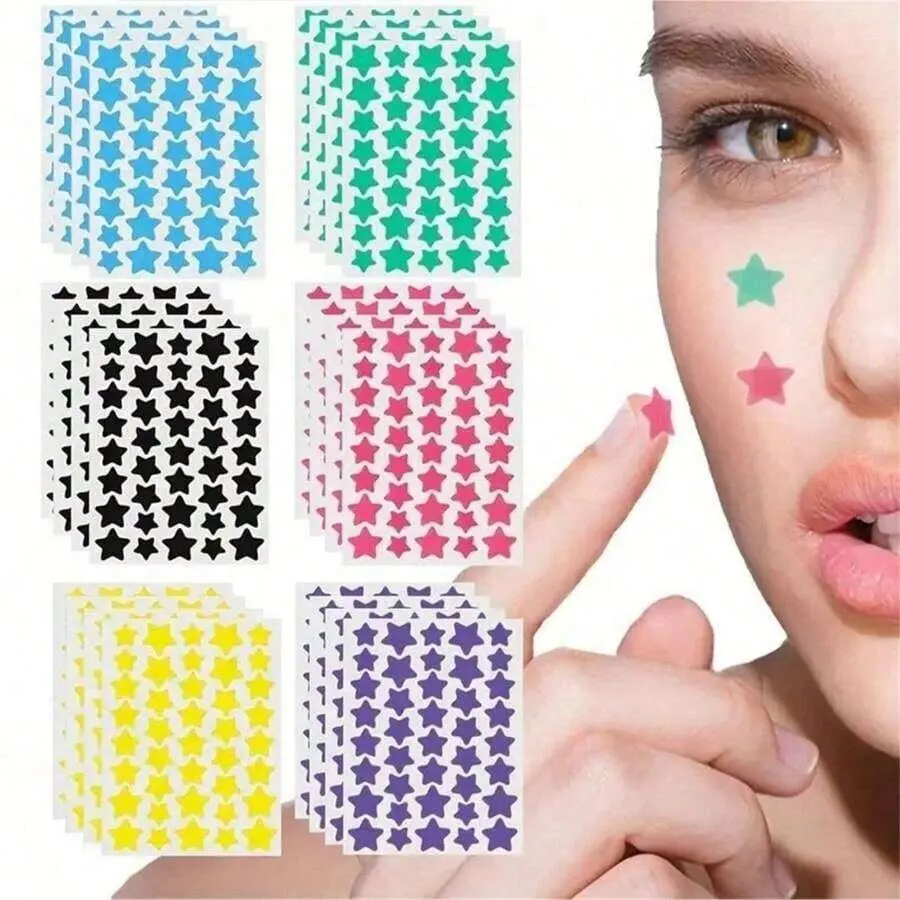 6 Colors, 9/6 Pack, 40 Star Patterns Per Piece, Non-Alcoholic Spice, Ideal for Light Tones, Perfect for Daily Gatherings & Personal Use