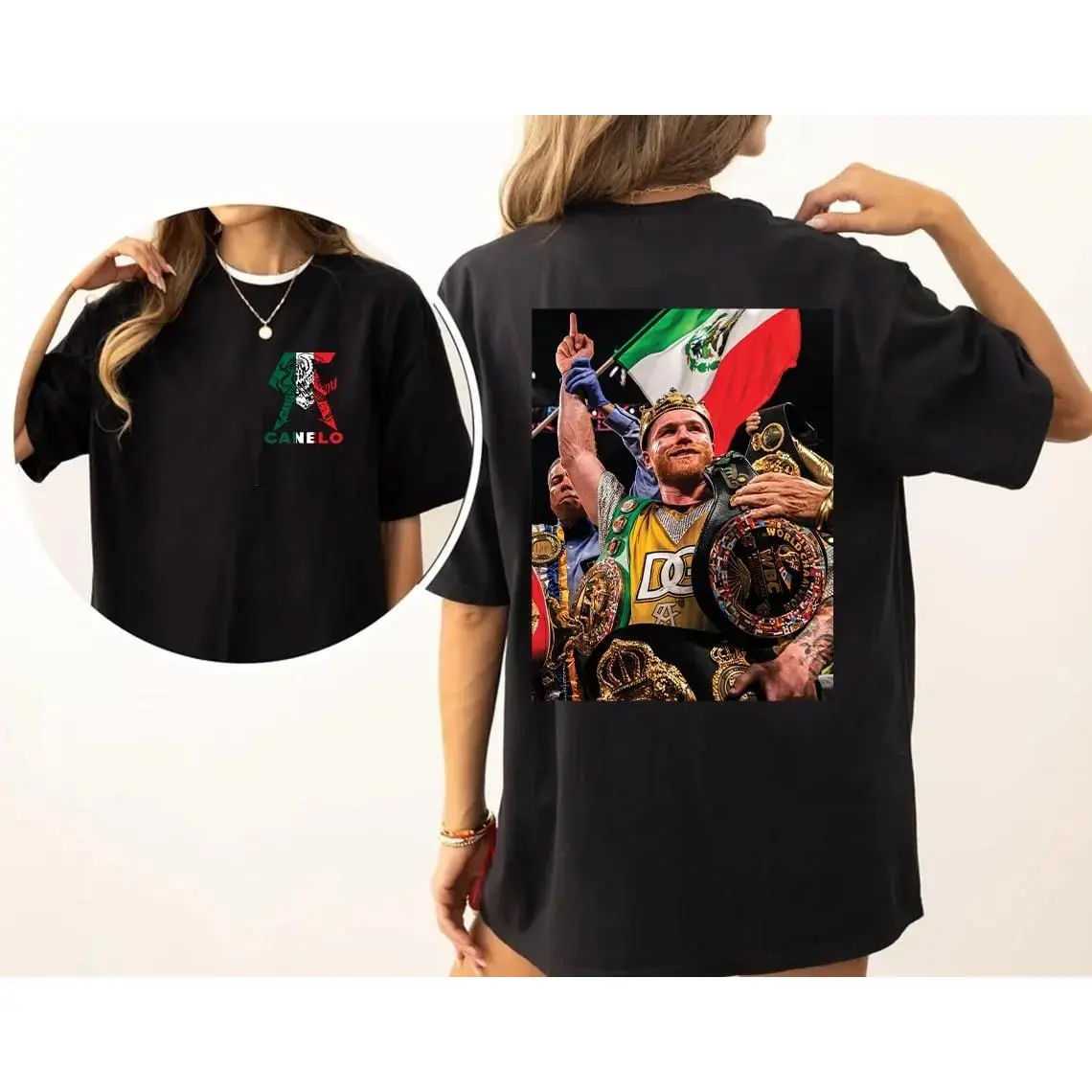 Canelo shirt , Fashion Cotton, Full Colors, Full Sizes, For Men, For Women