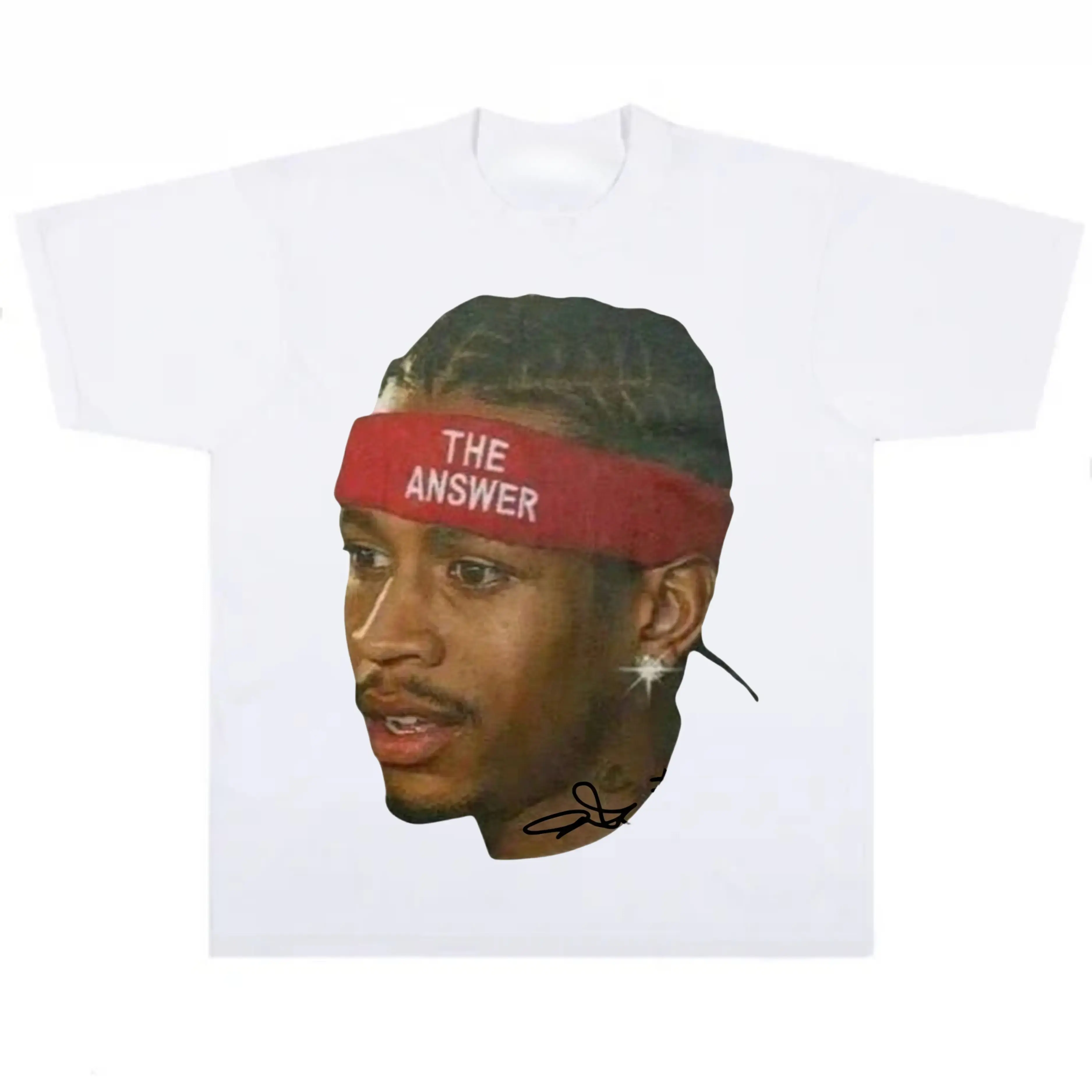 The Answer Iverson Vintage Graphic T-Shirt