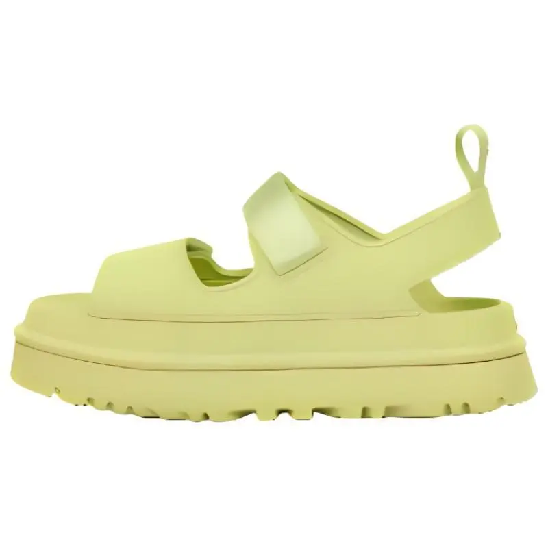 UGG Open Toe Velcro Fashion Versatile Slide Sandals 1152685-CTRP