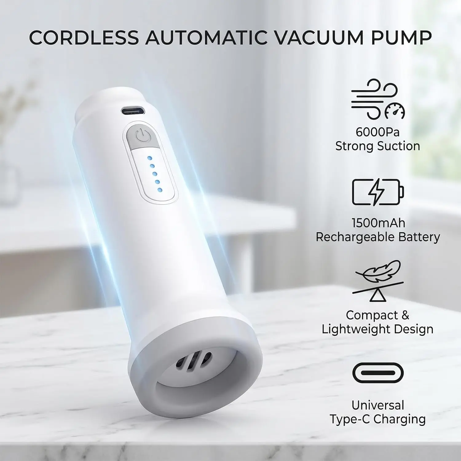 Travel Vacuum Pump - Radio Packaging Machine, Rechargeable Booster, Portable Design, with Vacuum Storage Function for Home Clothes, Blankets, Shirts, Coats, Scarves, Jackets, and Pants
