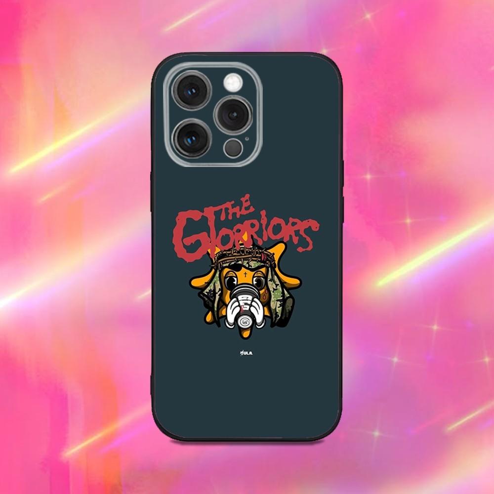 G-GLO G-GANG Rapper Logo Phone Case For iPhone17, 16,15,14,13,12,11,Pro,Max,Plus,X,XS,Soft Silicone Black Case