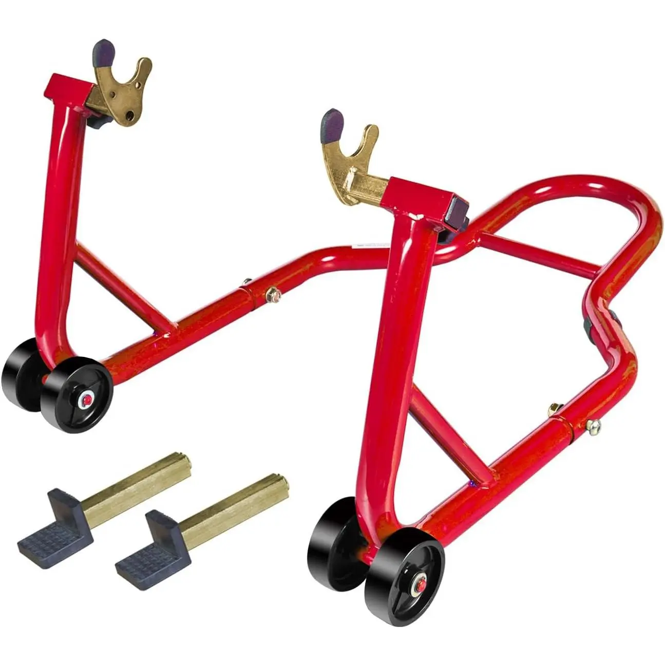 Motorcycle Stand Rear Combo Wheel Lift Stands, 500Lbs Capacity,Swingarm Spool Paddock Stands for Sport Bike,Fit for Yamaha, for Honda, Suitable for Kawasaki