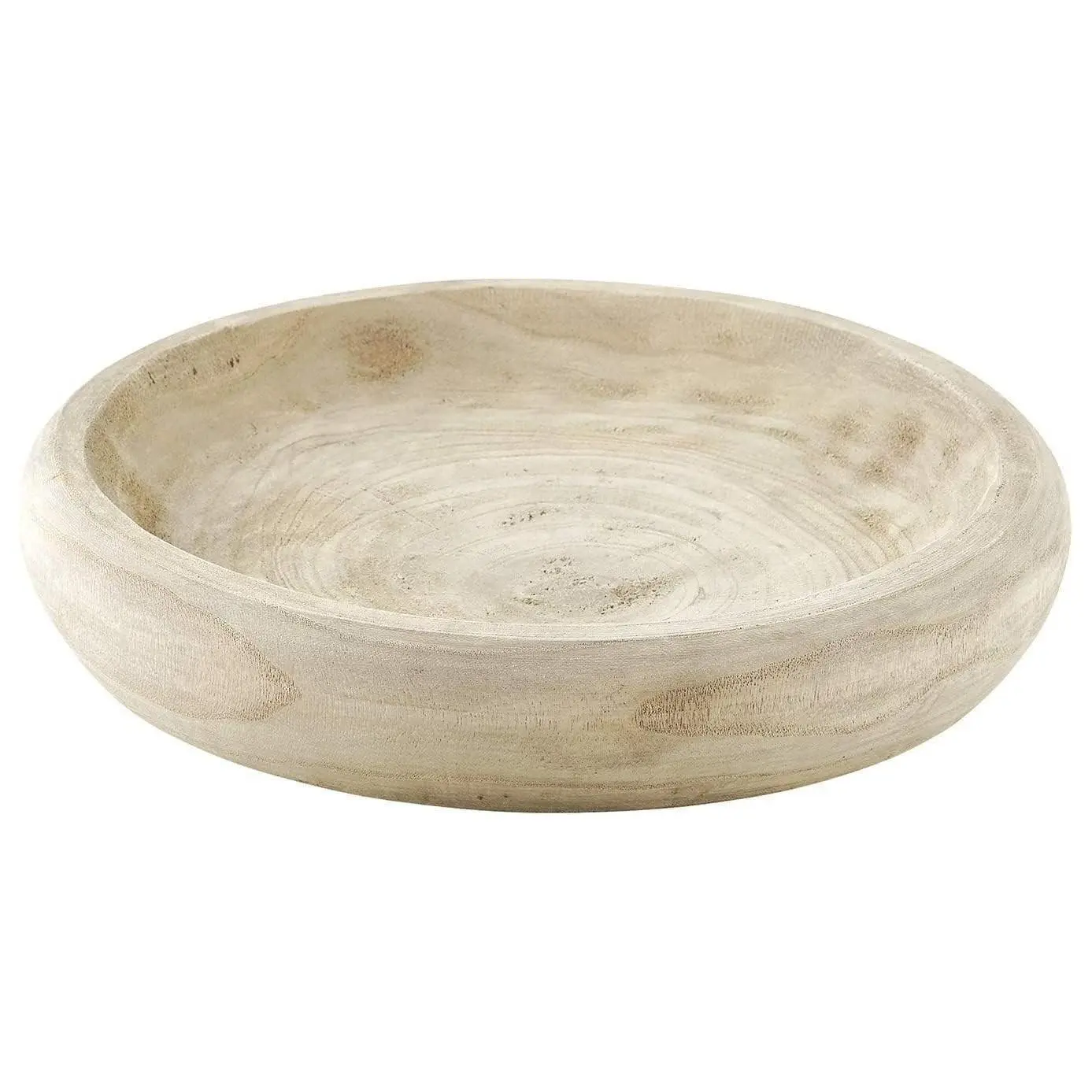 Hand Carved Natural Wood Fruit Bowl, Rustic Farmhouse Dough Bowl Decor, Wooden Serving Bowl for Coffee Table, Entryway Key Bowl, Kitchen CenterpieceGift