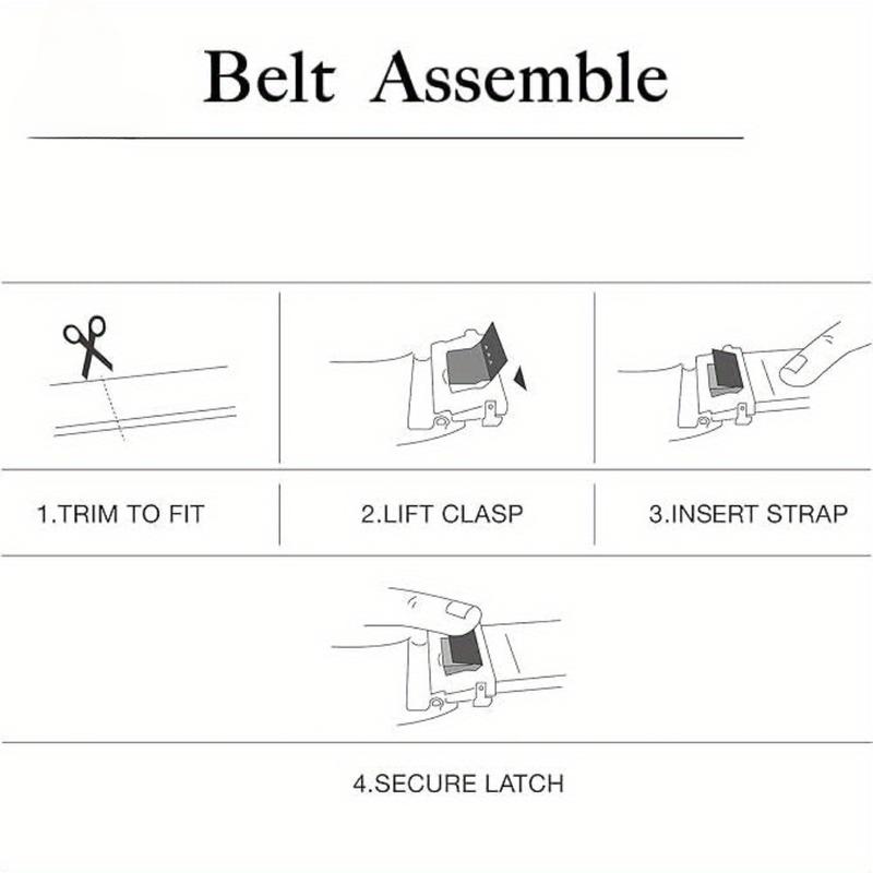 2pcs Men'S Ratchet Leather Belt Set - Sliding Belt Adjustable For Gift Mens Dress Fashion Belts1 3/ 8", Christmas Gift Ideal Men'S Belt Accessory