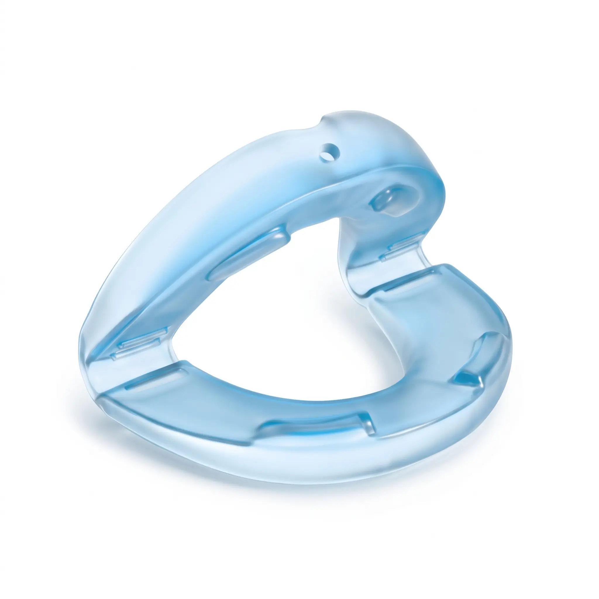 One Size Plastic Anti-Snoring Mouth Guard, Comfortable Reusable Night Mouthpiece for Snore & Teeth Grinding Relief, BPA-Free Sleep Aid