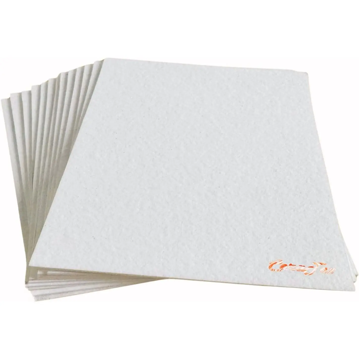 Ceramic Fiber Paper 1/8" Thick, Size 11" x 12" 10 Sheets, High Temperature Insulation Gasket or Liner Paper for Kiln Stove Furnace Glass Fusing