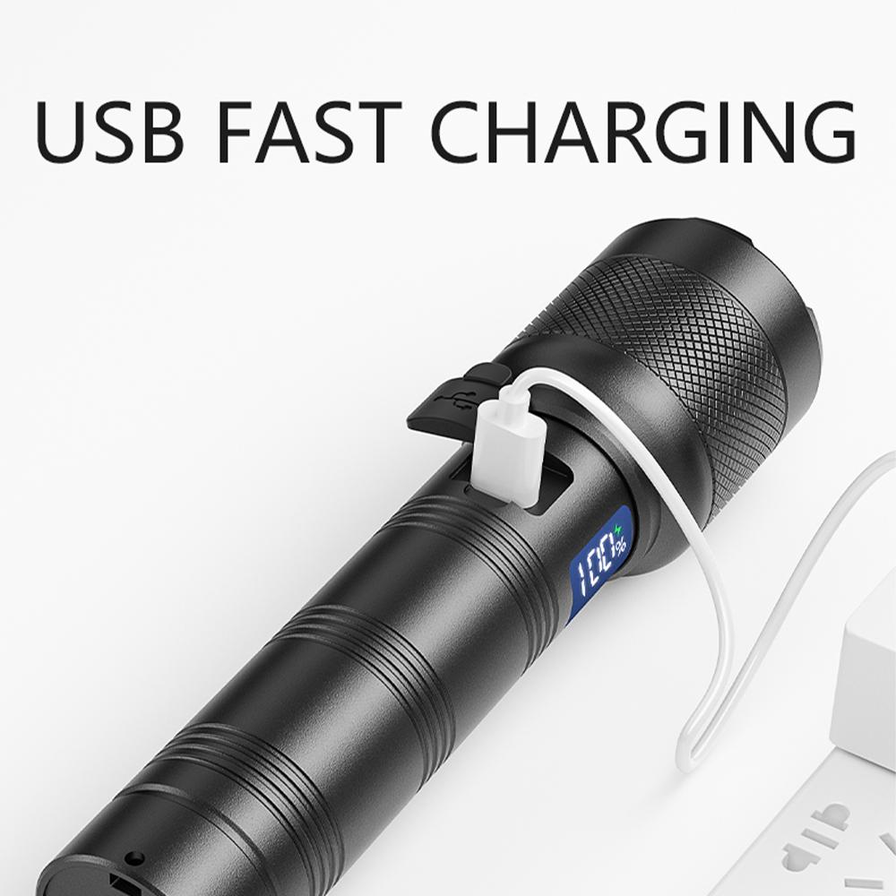 【SD-8110】SmilingShark portable lighting flashlight, multi-functional lighting, accompany you to shine outdoors!