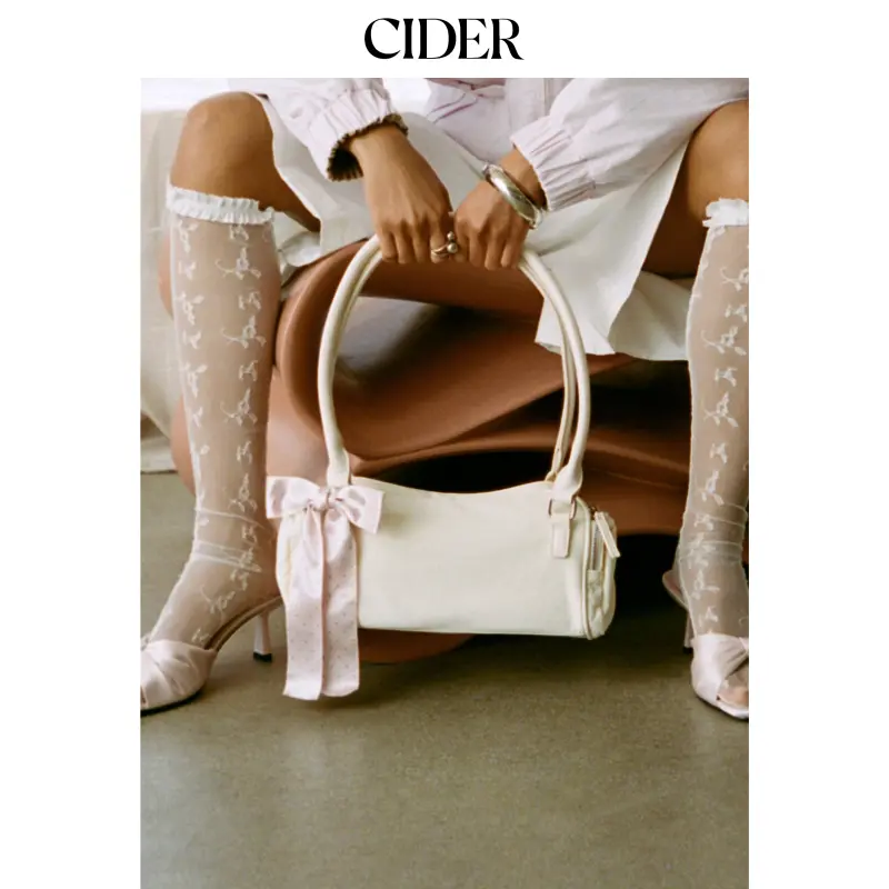 Cider DOUBLE POCKET SHOULDER BAG