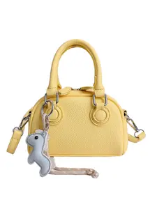 High-end niche design lychee-pattern bowling bag phone bag 2026 new versatile crossbody shoulder ba