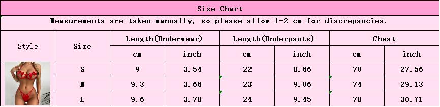 Women's Red Floral Lace Bow Lingerie Set Elegant Halter Top Crotchless Thong with Adjustable Straps Cute Sweet Style Underwear