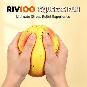 RIVIOO The same fluid potato pinch music slow rebound decompression toy simulation food play potato pinch