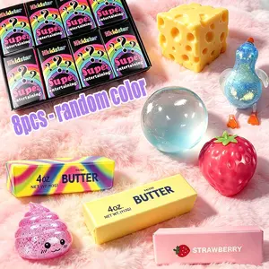 Cute Series Malt Candy Stress Relief Fidget Toy, Slow Rebound Creative Release, 1 Piece or 4 Pieces Set, Party Gift
