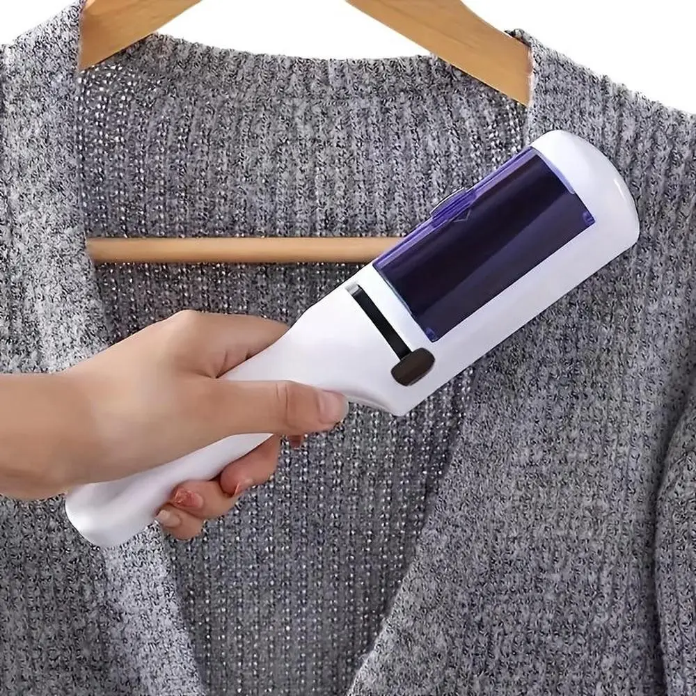 Pet Hair Removal Roller, Portable Rotating Fluff Brush, Reusable Coat Fluff Adhesive Roller Tool, Sticky Roller, Fluff Roller for Pet Hair for Furniture, Carpet, Clothes, Easy Dog and Cat Hair Removal