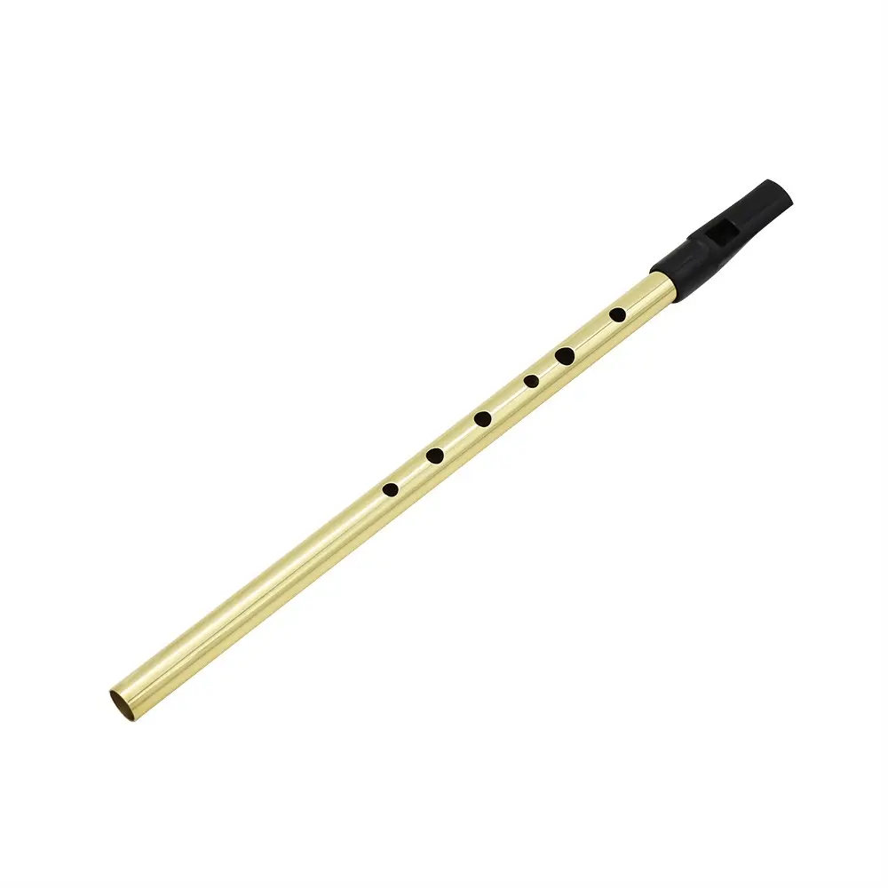 Irish Tin Whistle Key D, Brass Material, Bright Brass Wind Sound, Penny Whistle, Musical Instrument, Handmade Craftsmanship, Ideal For Beginners, Wind Instruments