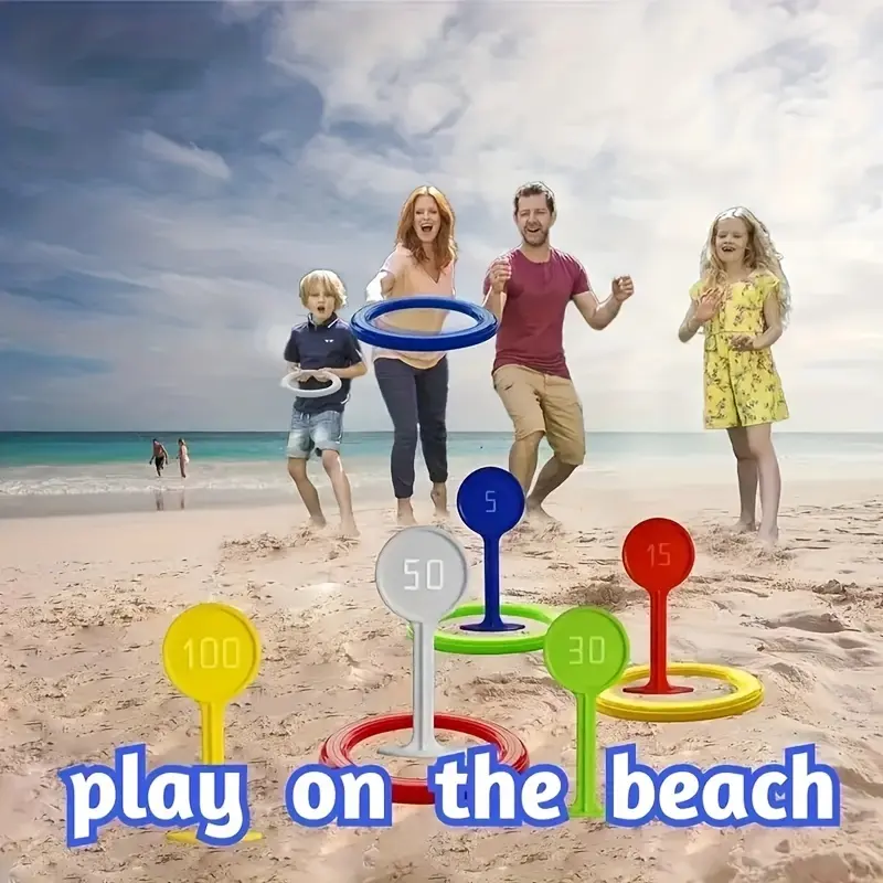 Rainbow Stacking Toy Set: Fun Beach & Grass Games for Kids! This Toy Is To Cultivate Children's Spatial Thinking and Physical Knowledge, Is The Best Educational Toy To Send A Child