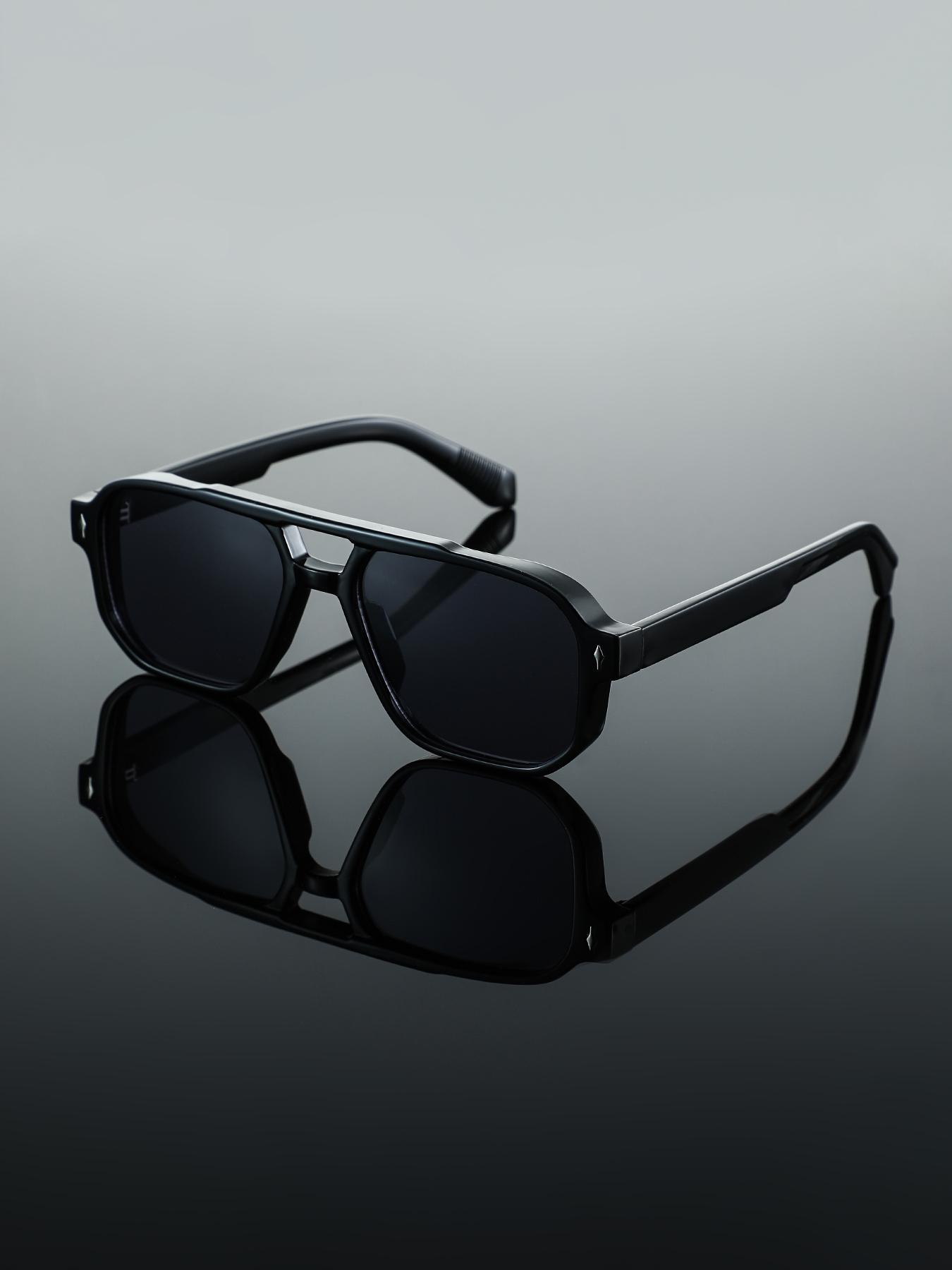 Men's Vintage Aviator Frame Sunglasses, Trendy Casual Sunglasses for Everyday Use, Fashion Accessories for Outdoor Activities, Lightweight Durable Sunglasses