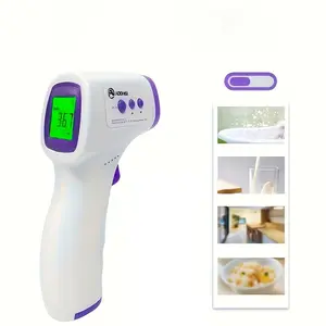 Handheld Non-Contact Temperature Gun with Wiping Cloth, Digital Thermometer with LCD Temperature Display, Pet Thermometer for Industrial and Cooking Tests, HVAC Maintenance Tool, Christmas Gift #GLOBAL PICKS