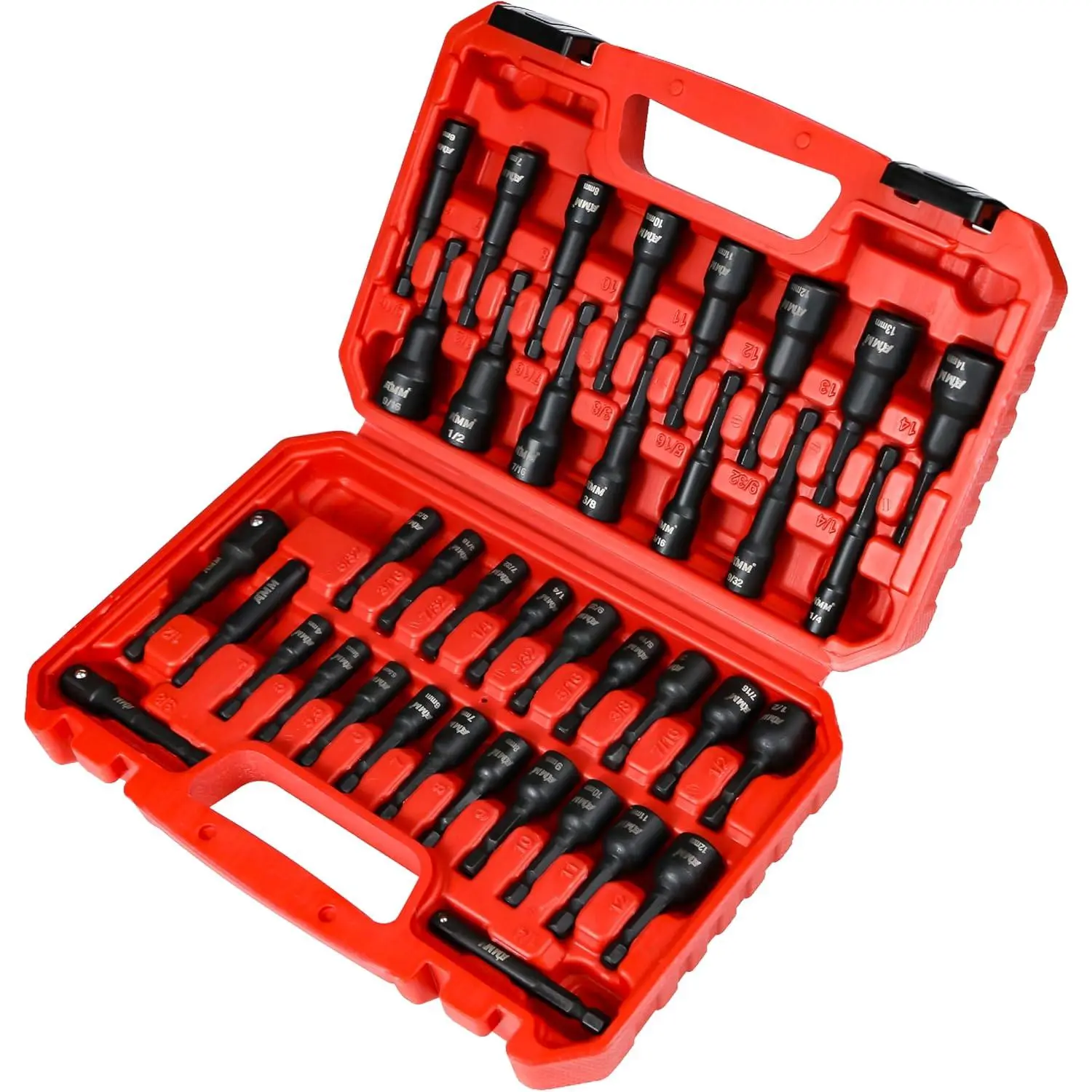 39-Piece Steel Drill Bit Set, Power Tool Accessories for Home Repair and DIY Projects