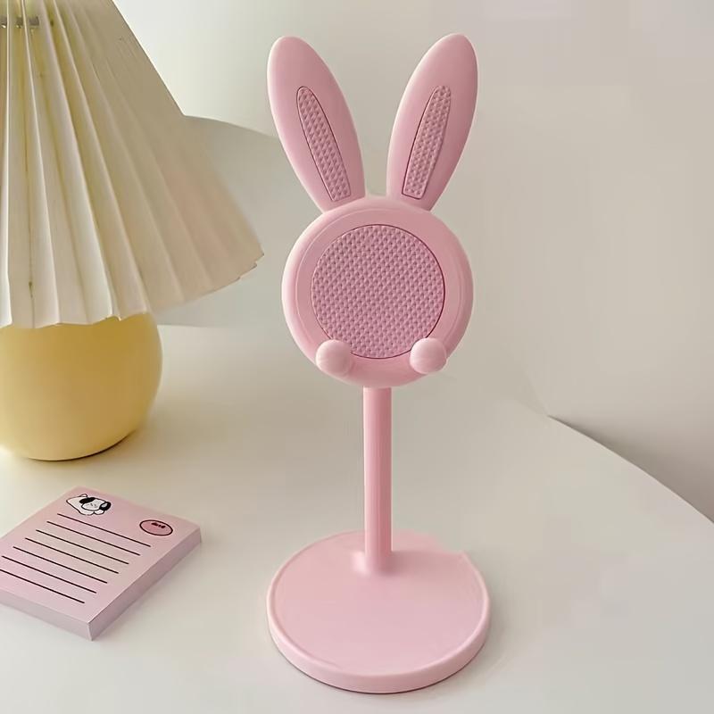 Cute Rabbit Design Phone Holder, Universal Smartphone Holder, Adjustable-Height Phone Stand, Desktop Cellphone Holder Stand for Home Office, Phone Accessories, Mobile Mount #GLOBAL PICKS Cute Rabbit Design Phone Holder, Universal Smartphone Holder, Adjustable-Height Phone Stand, Desktop Cellphone Holder Stand for Home Office, Phone Accessories, Mobile Mount #GLOBAL PICKS
