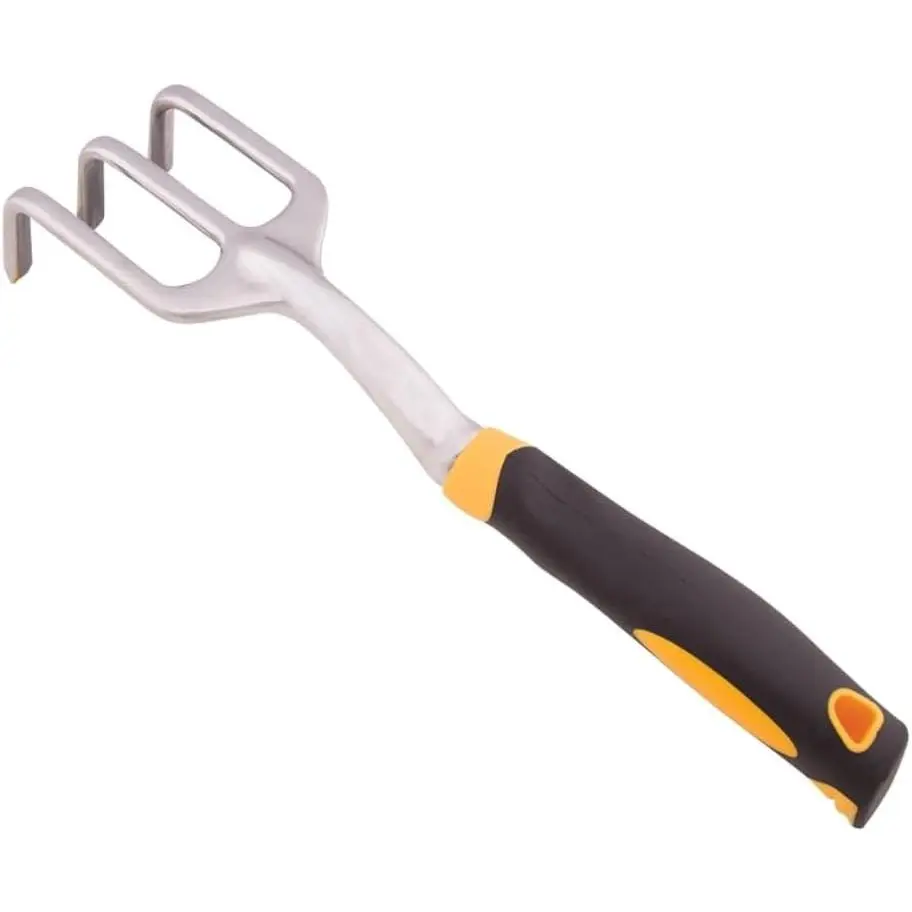 Aluminum Hand Cultivator - Rust Proof Aluminum Cultivator for Weeding and Turning Soil