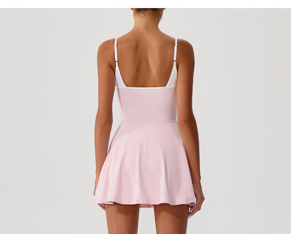 Tennis Dress For Women with Pockets Golf Skirts Anti Shorts Yoga Suit Badminton Clothing Activewear