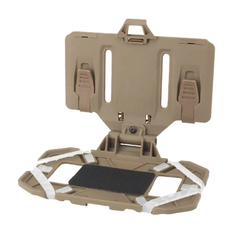 Tactical MOLLE Folding Navigation Board, Foldable Map Board Mount, Multifunctional MOLLE System Attachment, Universal Tactical Vest Chest Phone Mount, for Outdoor Sports/Jungle Hunting/Airsoft, Cell Phone Mounts, Cellphone Holder, 1 Piece