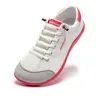 Habby Bear Spring Autumn Women's Wide Toe Sneakers, Casual Low Top PU Leather Shoes, Round Toe Rubber Sole, All Seasons Comfortable Walking Shoes, Sports Shoes