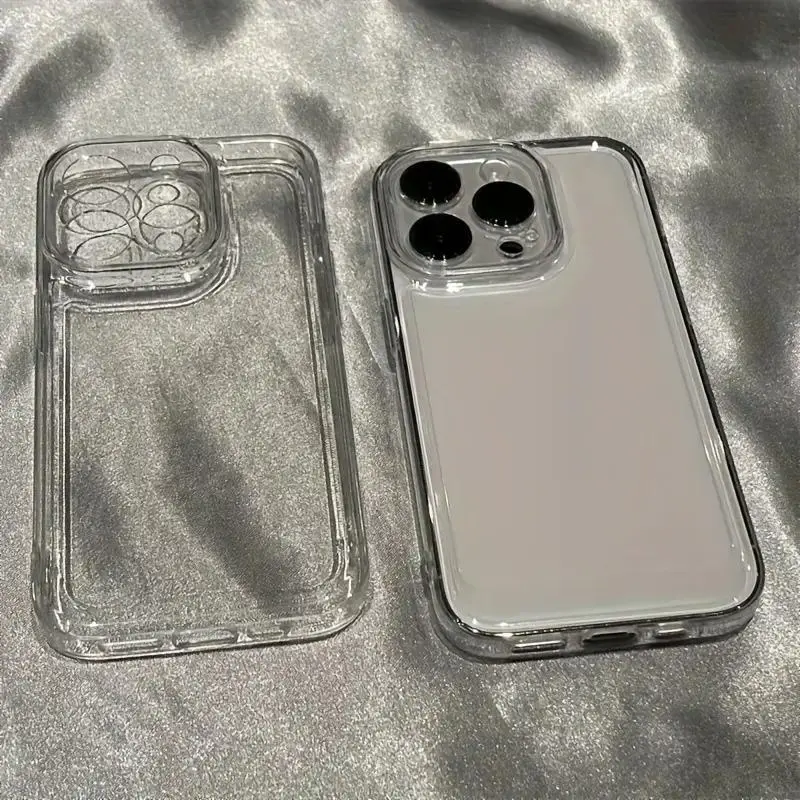 Full Package Acrylic Transparent Mobile Phone Case Suitable for iPhone17 16 15 14 13 12 11 x/xs