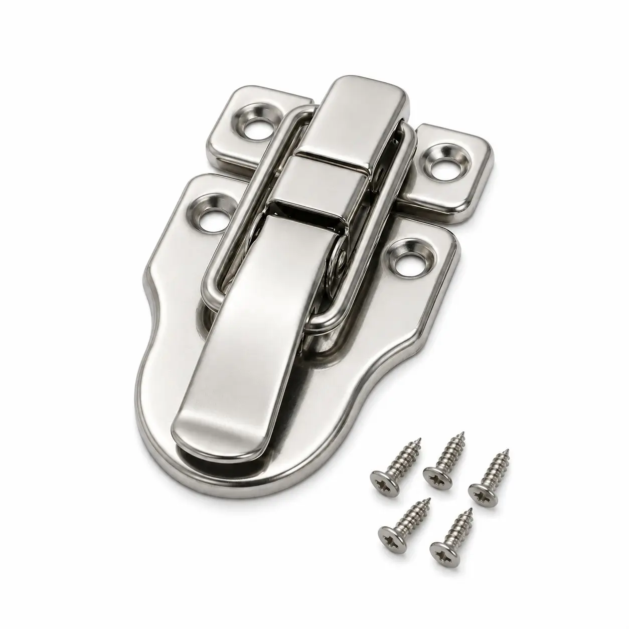 Metal Buckle Hardware for Bags, Durable Metal Fastener Accessory, High-Quality Bag Closure Component, Essential Jewelry & Accessories Part