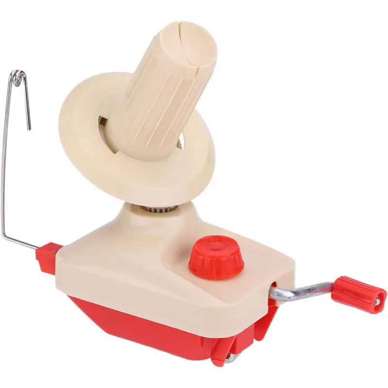 Portable Manual Yarn Ball Winder, Embroidery Sewing Accessory for Yarn, Linen & Fibers