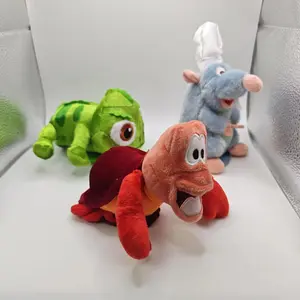 17cm Ratatouille Chameleon Plush Magnetic Sebastian Shoulder Plush Toy Kawaii Plush Stuff Toys For Friends Birthday Giftcm