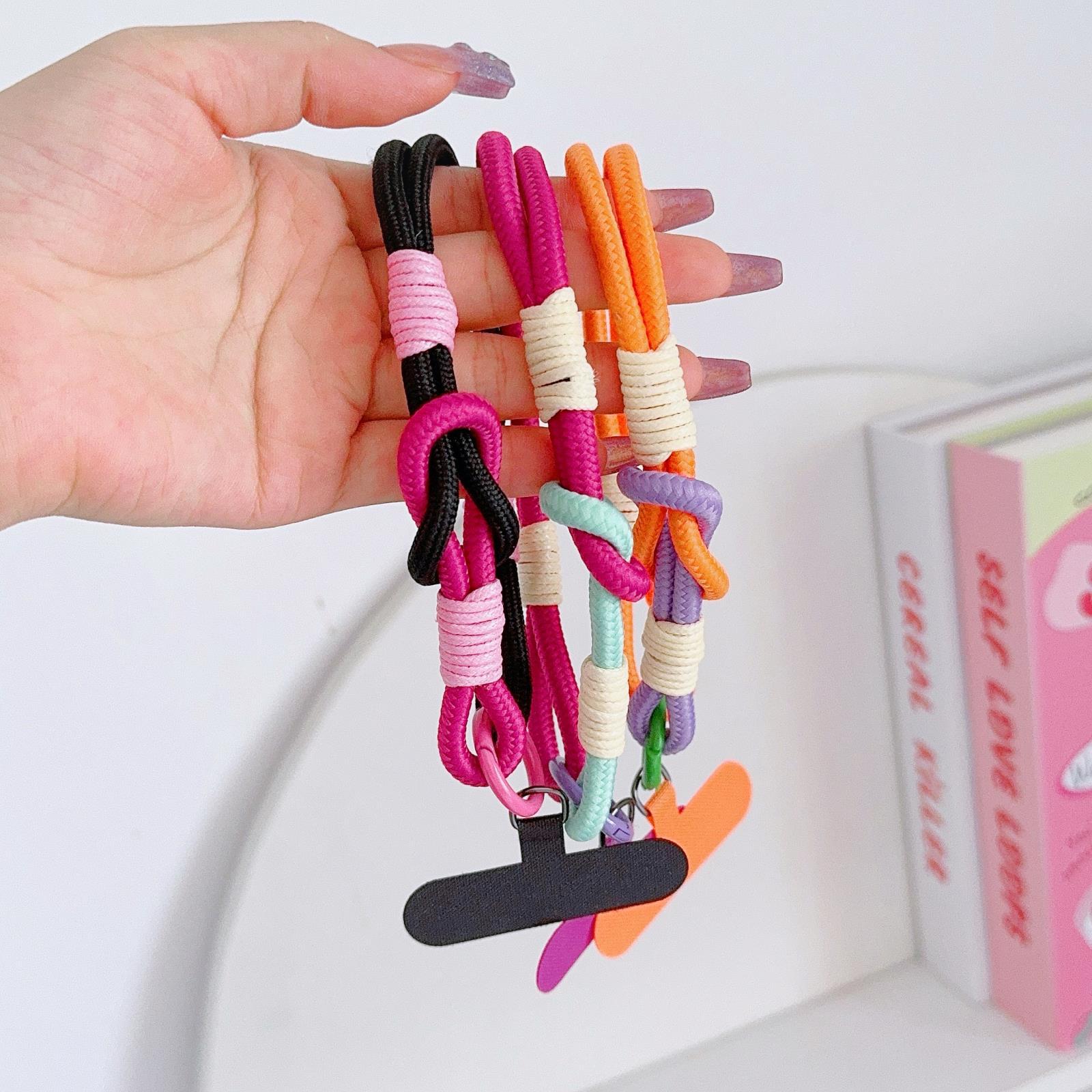 2PCS Phone Lanyard Wrist Strap – Universal Anti-Slip, Anti-Fall Connector for Phone Cases, Portable Pendant for Protection, Stylish & Convenient for On-the-Go & Outdoor Use