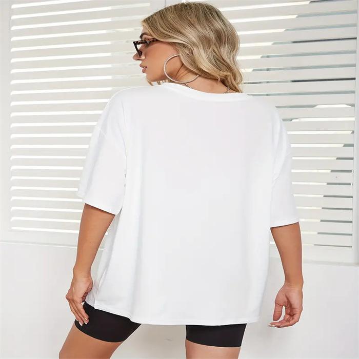 Vintage Women's Turquoise Floral Short Sleeve T-Shirt Comfortable Breathable Casual Blouse Perfect for Daily and Party Wear