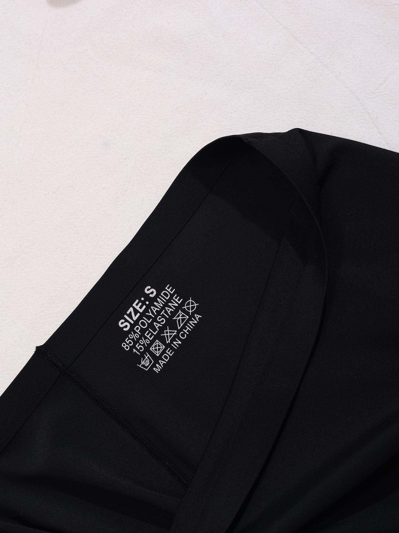 Women's Solid Color Scallop Trim Boyshorts, Soft Fit Panty, Soft Comfy Breathable Panty for Daily Wear, Underwear for All Seasons